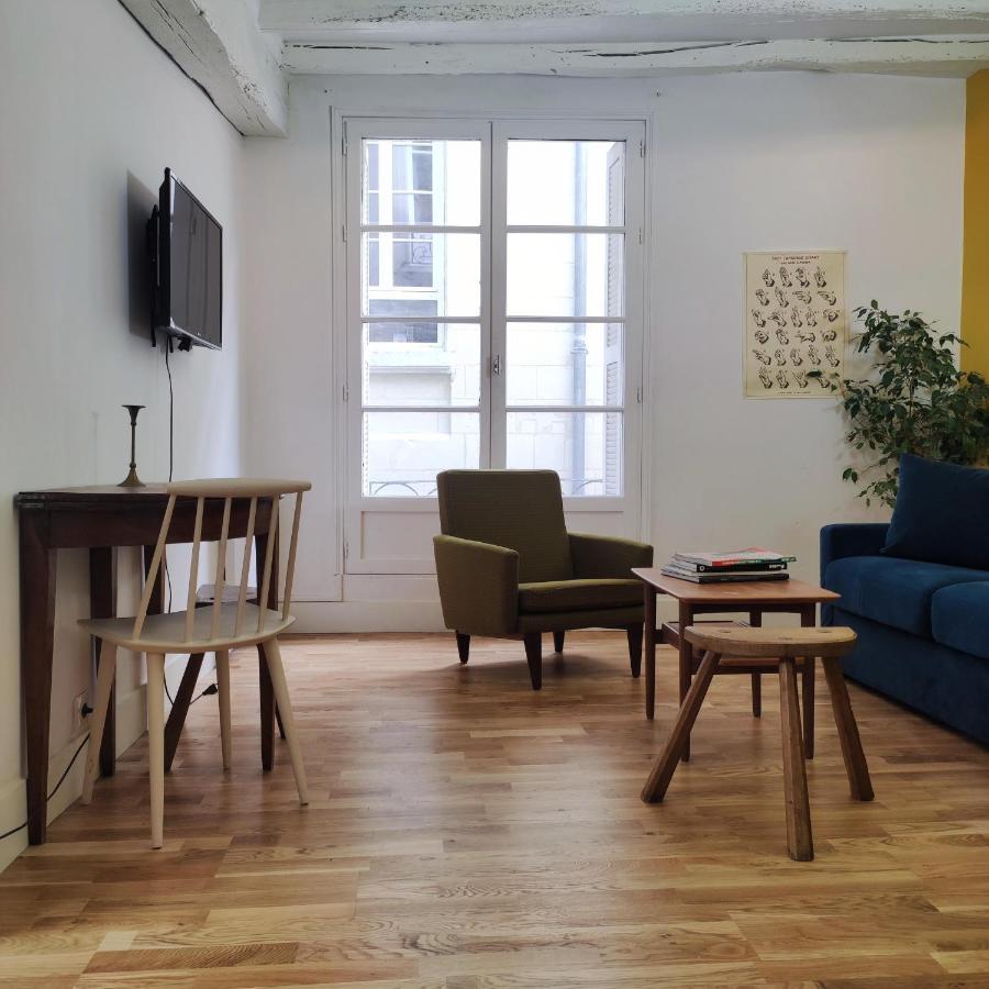 Magnifique Appartement Refait A Neuf Vieux Tours Luaran gambar
